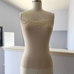 Camisole with lace detail from Banana Republic, Size M